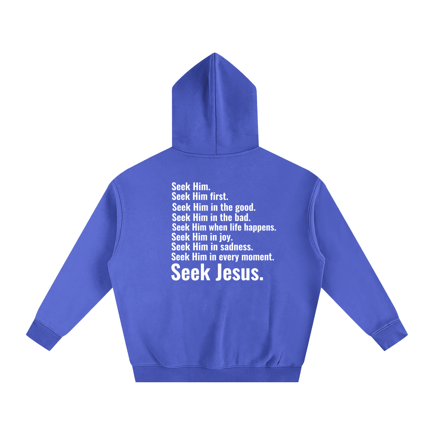 Seek Him. | Oversized Hoodie