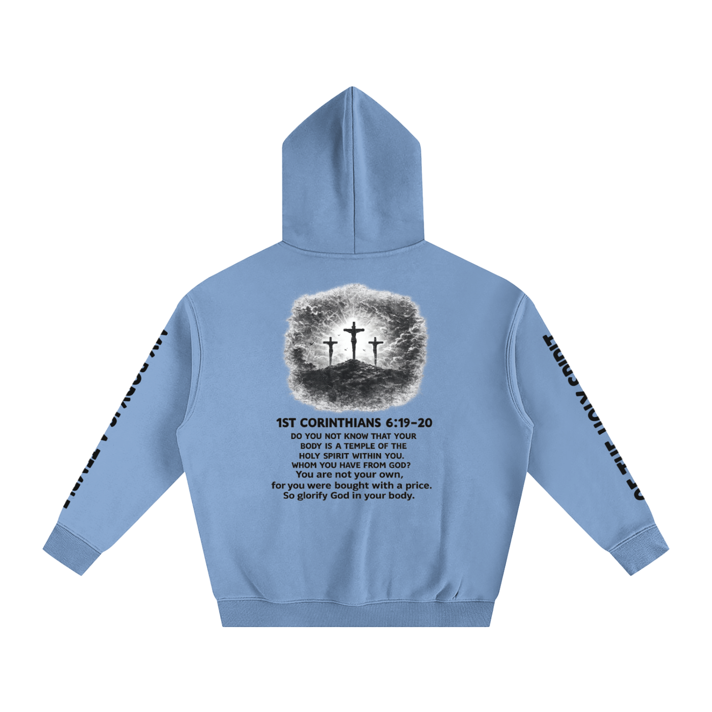 Body is a Temple | Oversized hoodie