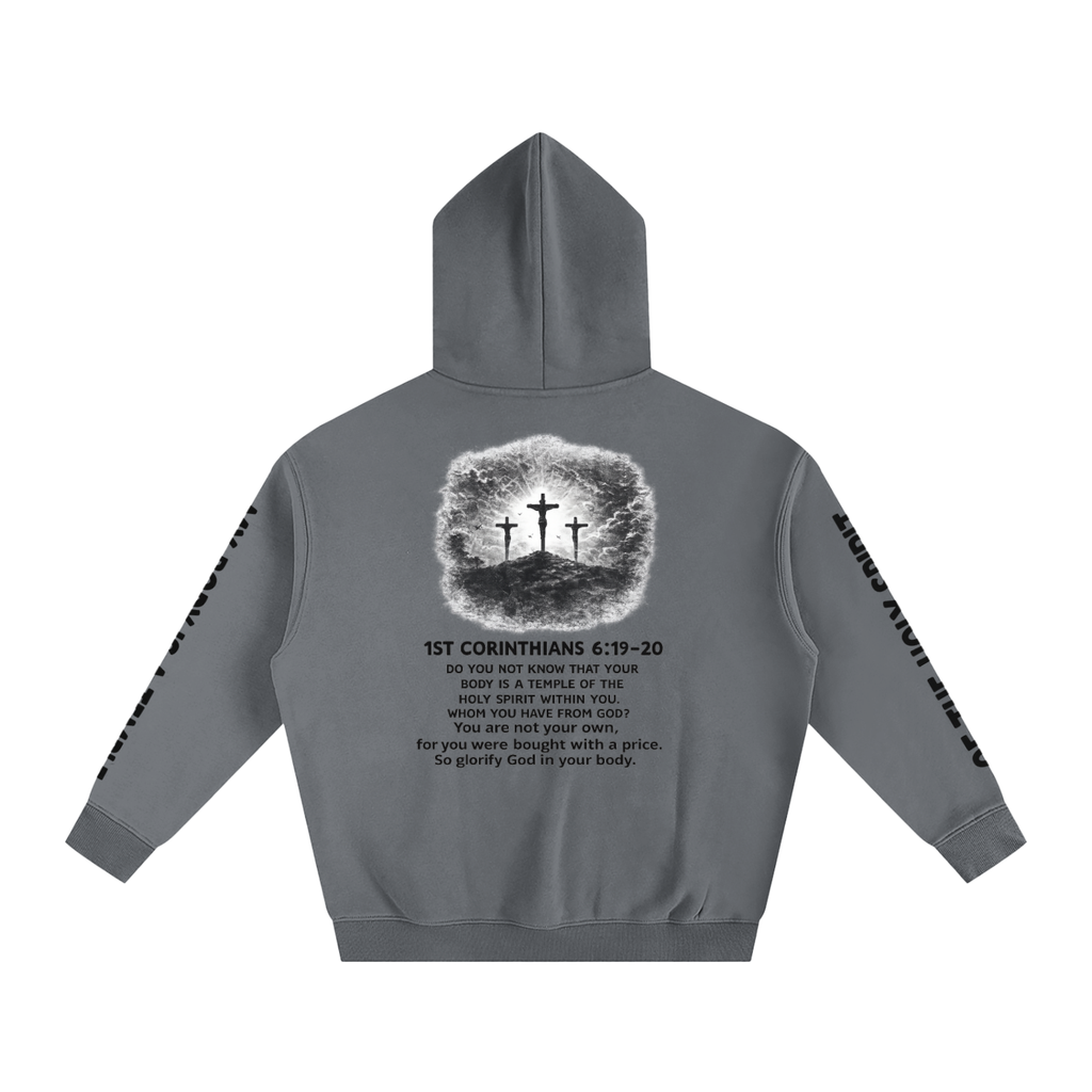 Body is a Temple | Oversized hoodie