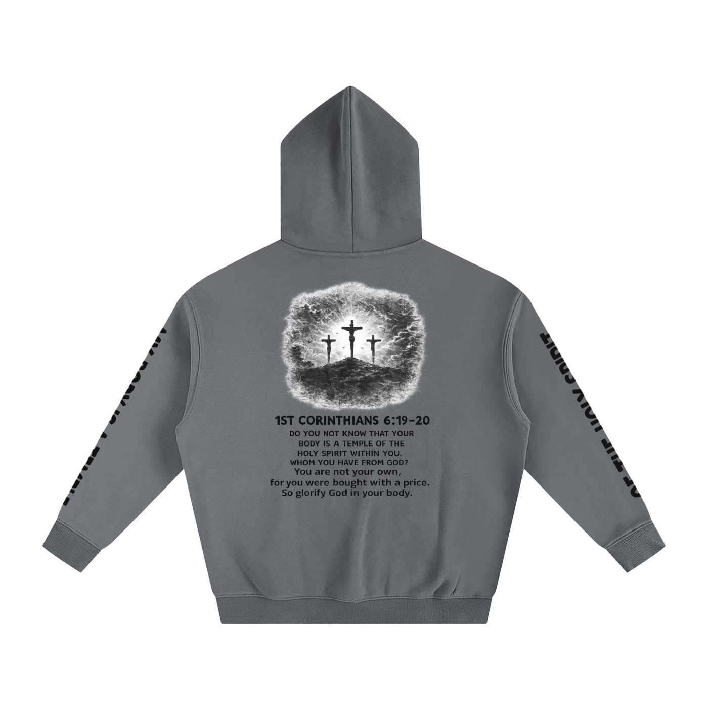 Body is a Temple | Oversized hoodie