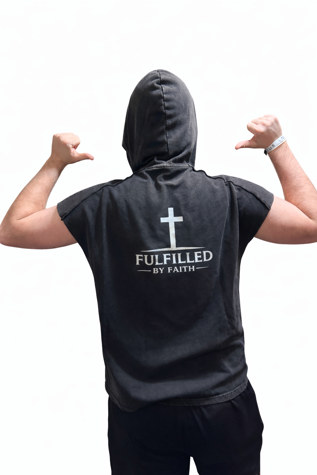 Fulfilled by Faith | Hooded Pump Cover