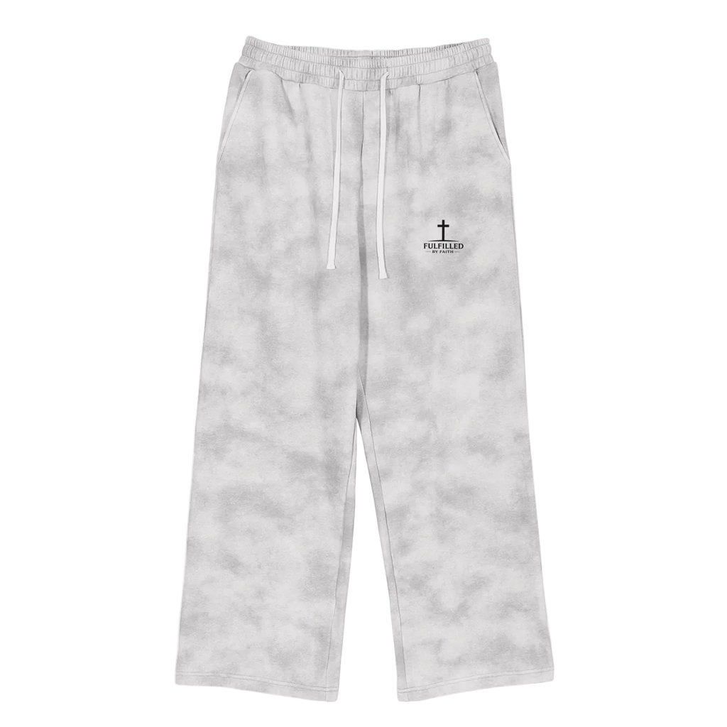 Fulfilled by Faith | Fog Set Baggy Sweatpants