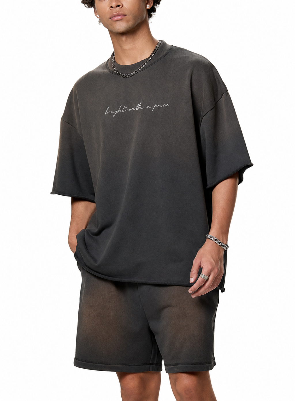 "bought with a price" Sun Fade | T-Shirt