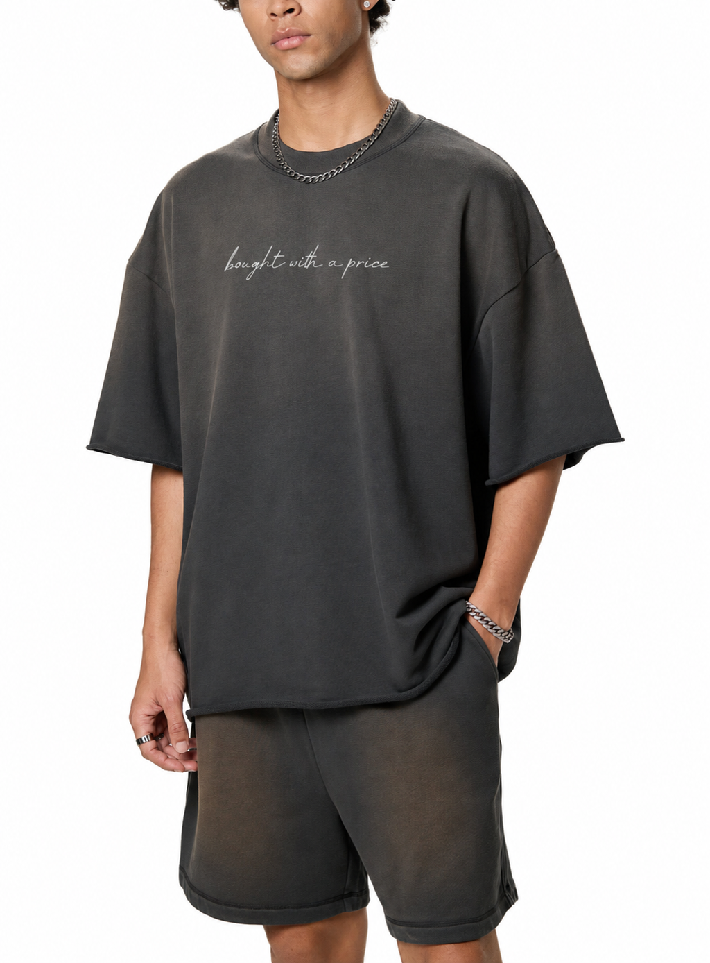 "bought with a price" Sun Fade | T-Shirt