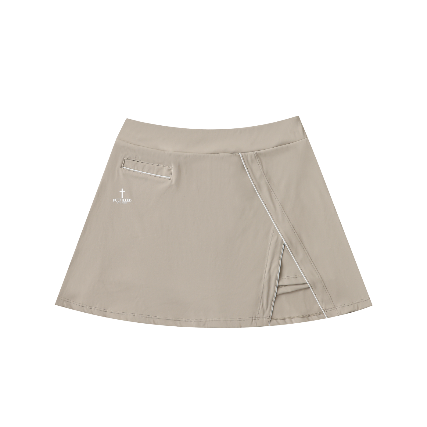 Simplistic Logo | Athletic Pocketed Skirt