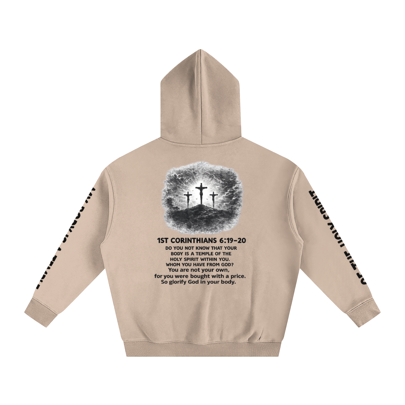 Body is a Temple | Oversized hoodie